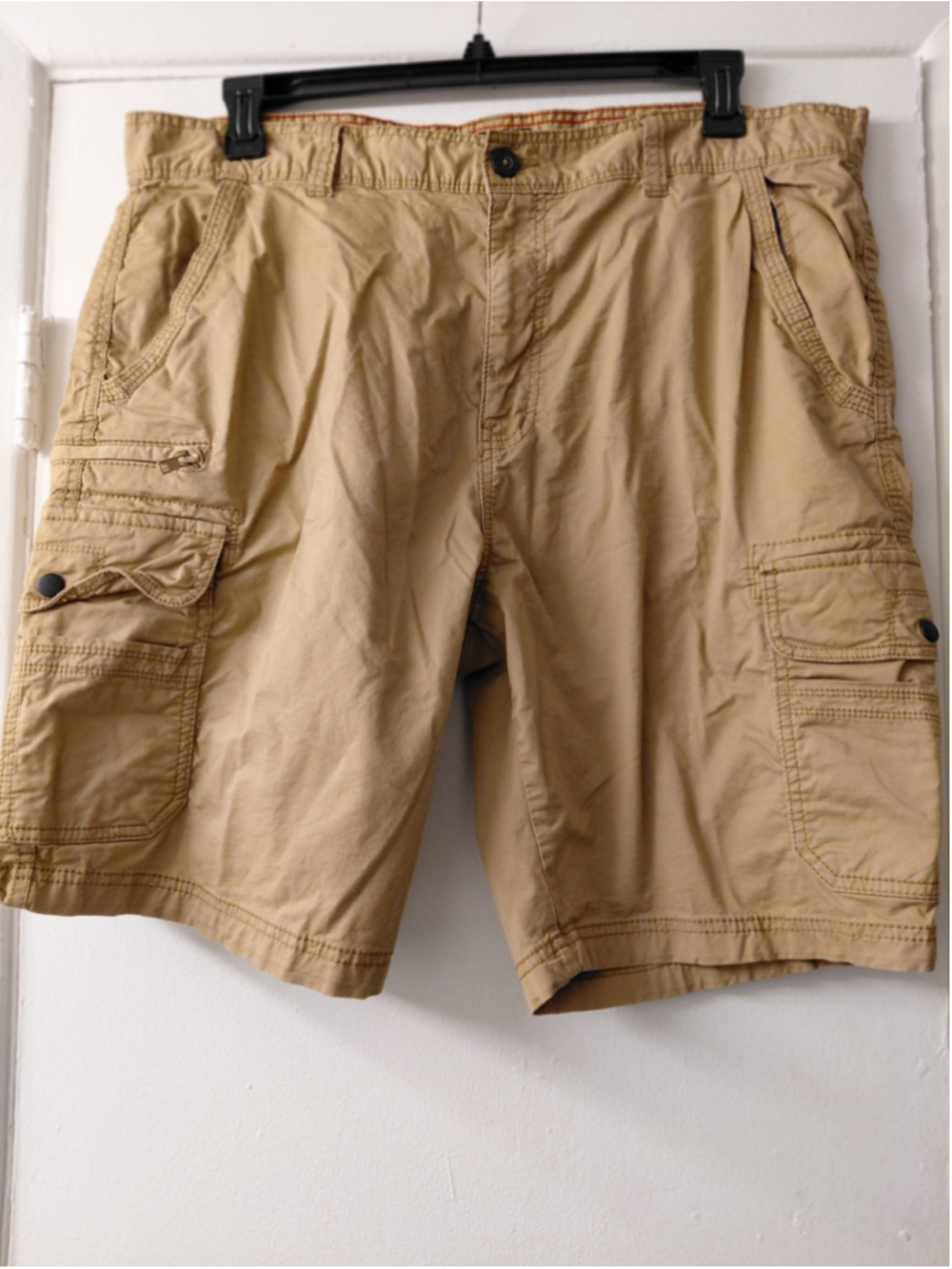 Men's Iron Co. Flex Shorts Cargo Hiking Outdoors 40
